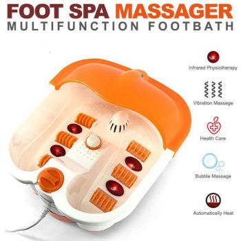 The Virgo Foot Bath Massager Foot Spa Vibration He
